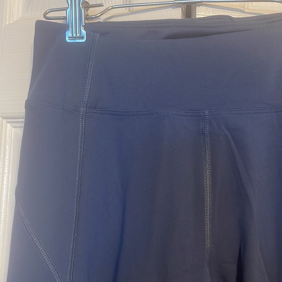 Victoria's Secret PINK sport leggings in blue with mesh bottom size small NWOT - Picture 5 of 11